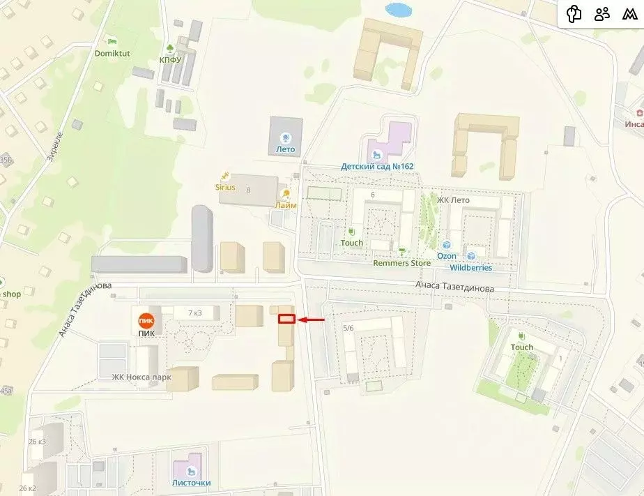 Помещение свободного назначения в Татарстан, Казань ул. Анаса ... - Фото 1