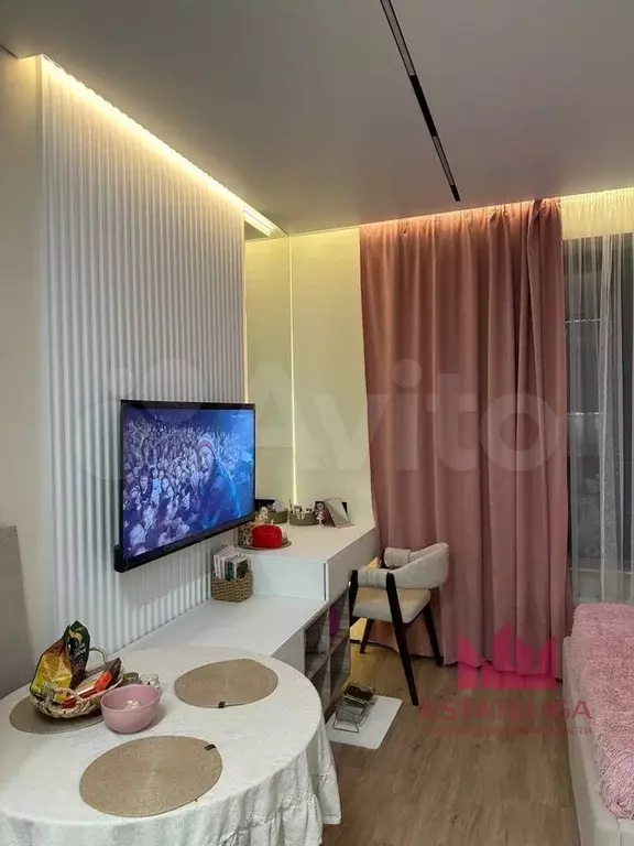 Квартира-студия, 23 м, 9/33 эт. - Фото 1