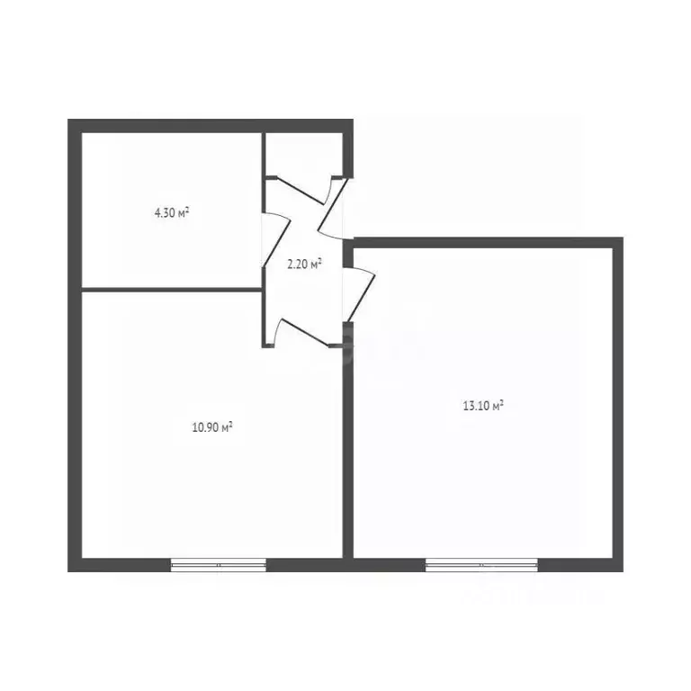 Комната Брянская область, Брянск ул. Фрунзе, 80 (30.9 м) - Фото 1