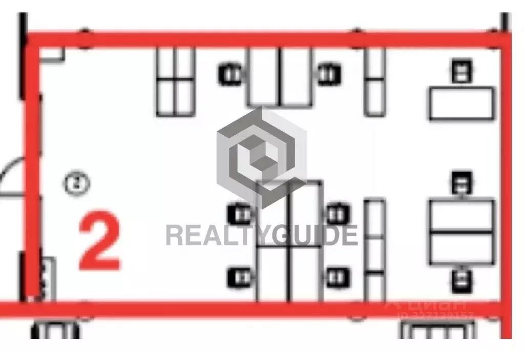 Офис в Москва ул. Горбунова, 2С3 (61 м) - Фото 1