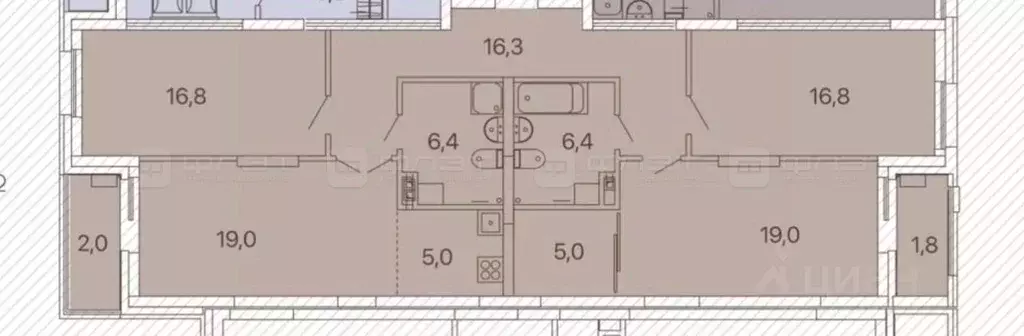 3-к кв. Татарстан, Казань ул. Горьковское Шоссе, 2 (110.4 м) - Фото 0