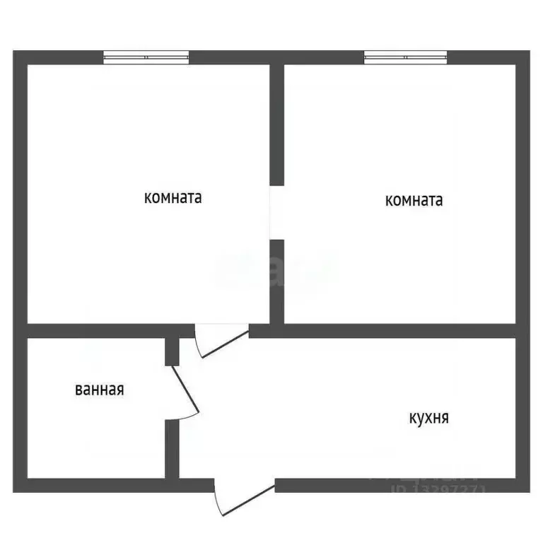 2-к кв. Свердловская область, Нижний Тагил Первомайская ул., 27 (23.1 ... - Фото 1