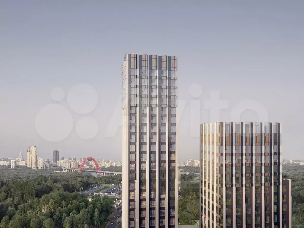 2-к. квартира, 79,1 м, 9/43 эт. - Фото 1