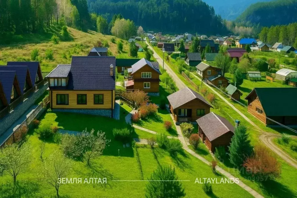 Участок в Алтай, Чемальский район, с. Турбаза Катунь ул. Романтиков, ... - Фото 1