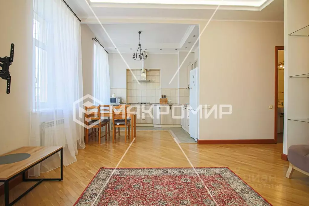 2-к кв. Санкт-Петербург Графский пер., 9 (66.0 м) - Фото 1