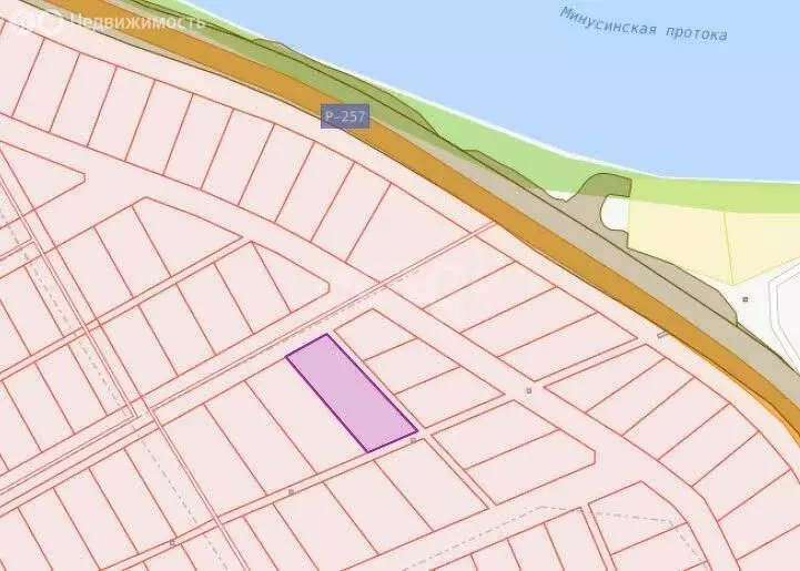 Участок в Красноярский край, Минусинский муниципальный округ, посёлок ... - Фото 1