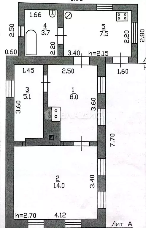 Дом в Краснодарский край, Каневская ст-ца ул. Ленина, 200 (38 м) - Фото 1