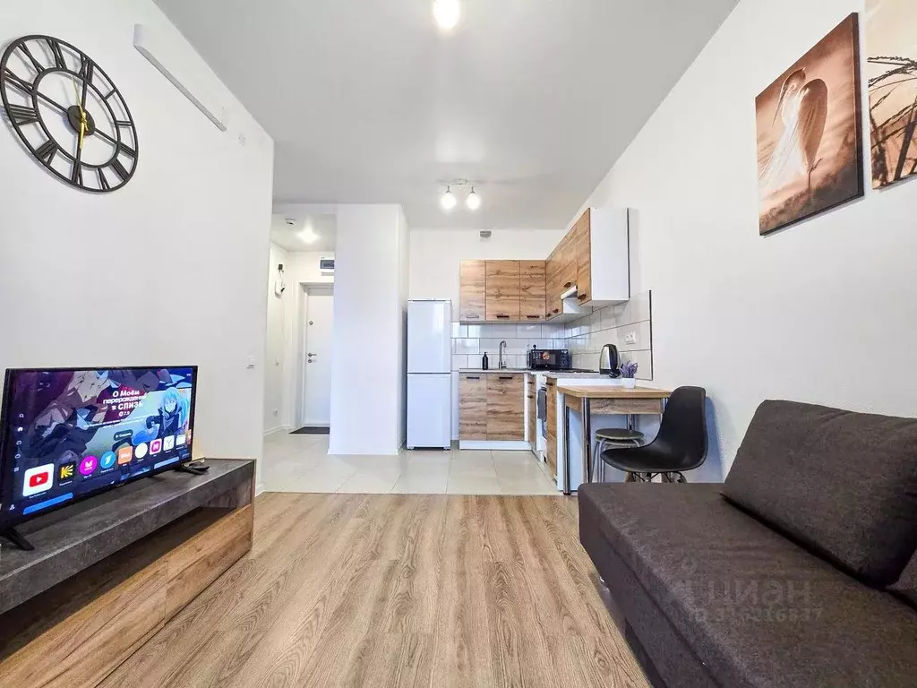 1-к кв. Калужская область, Обнинск ул. Курчатова, 25/4 (40.0 м) - Фото 2