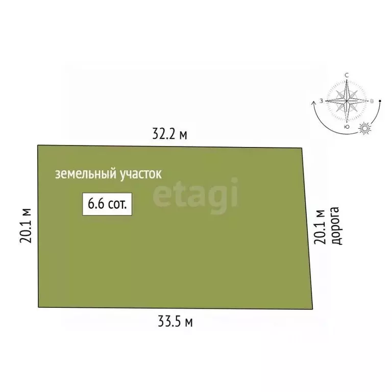 Участок в Московская область, Рузский муниципальный округ, д. Петряиха ... - Фото 2