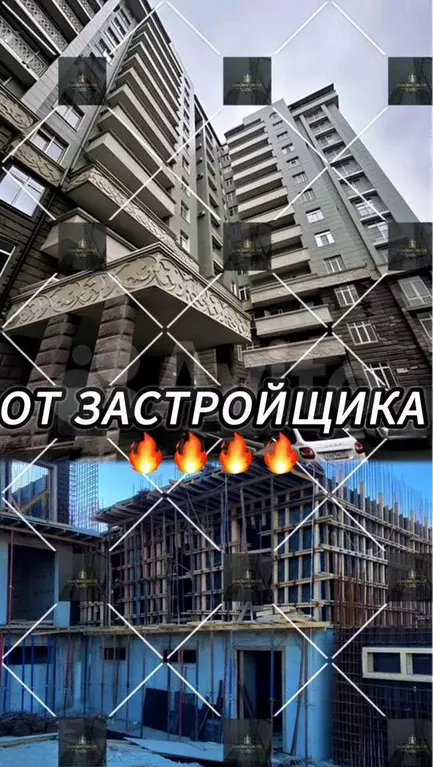 Квартира-студия, 45 м, 5/17 эт. - Фото 0