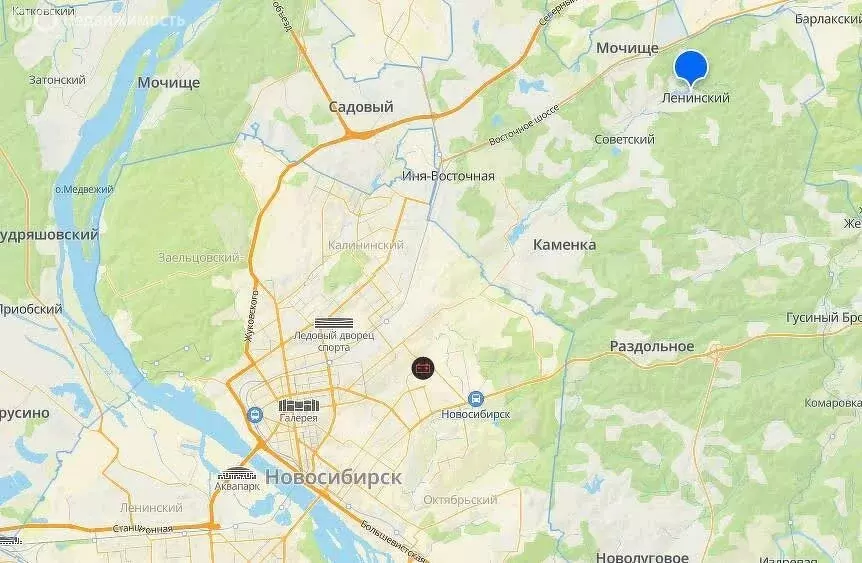 Участок в Новосибирский район, Станционный сельсовет, посёлок ... - Фото 1