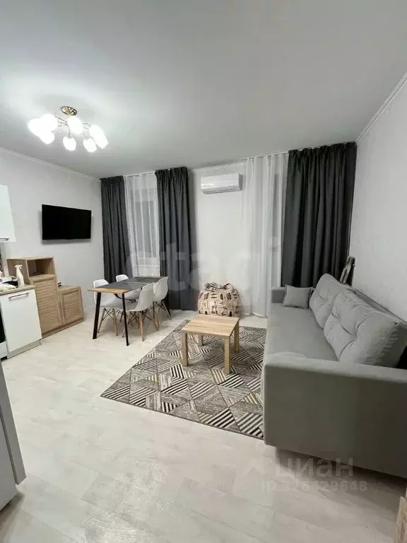 Студия Тюменская область, Тюмень ул. Беляева, 33к2 (27.5 м) - Фото 2