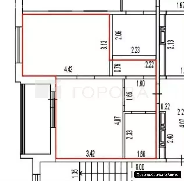 1-комнатная квартира: Барнаул, улица Гоголя, 25А (43 м) - Фото 1