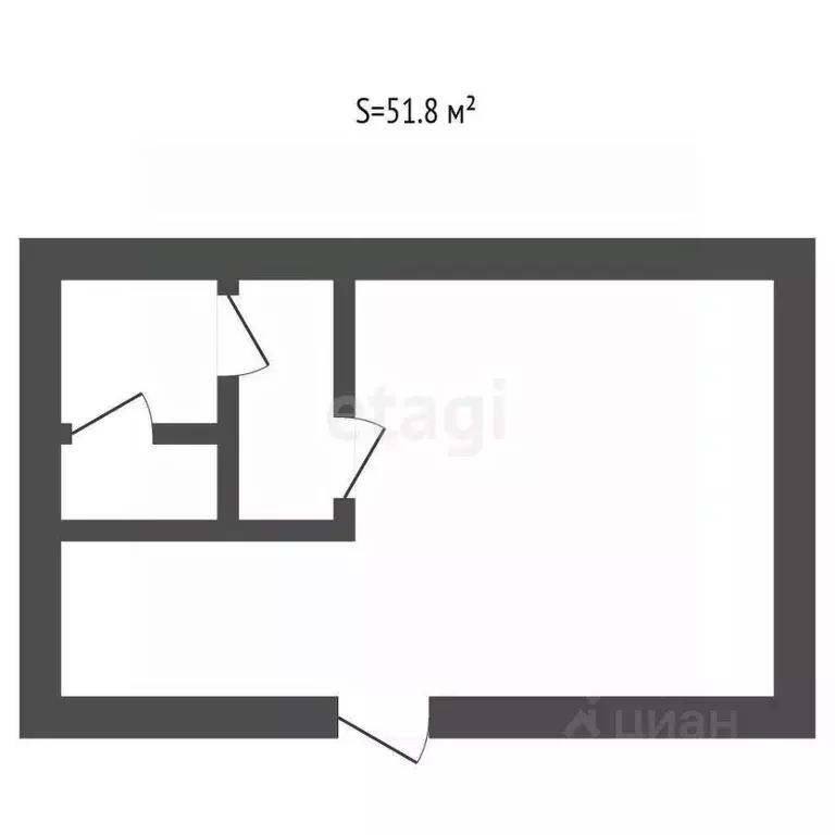 Торговая площадь в Ставропольский край, Пятигорск Теплосерная ул. (52 ... - Фото 2