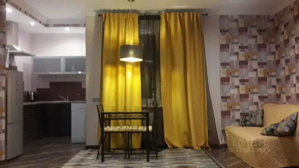 Студия Санкт-Петербург Кременчугская ул., 9К2 (39.2 м) - Фото 1