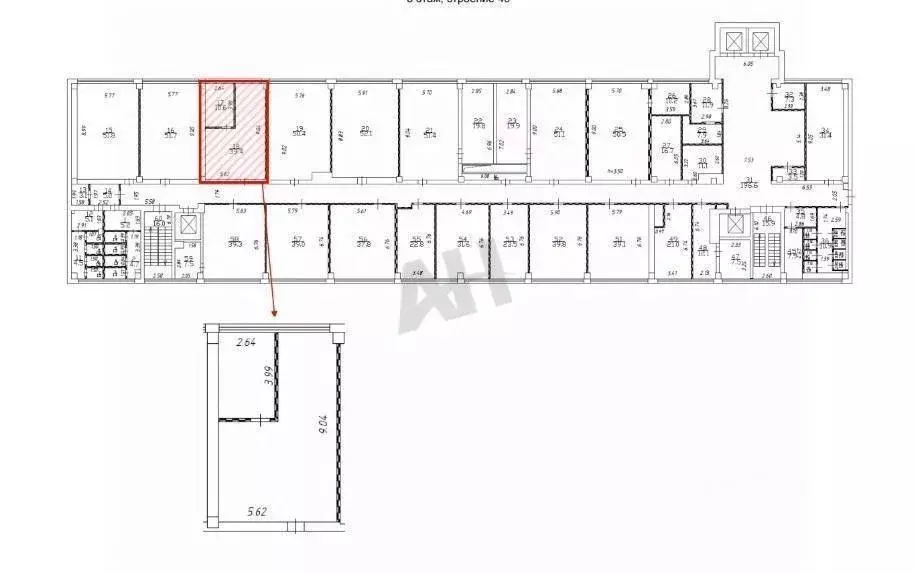 Офис в Москва Рязанский просп., 2С49 (60 м) - Фото 2