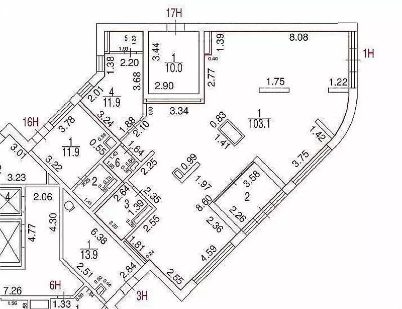 Помещение свободного назначения (132 м) - Фото 1