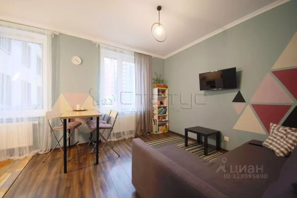 2-к кв. Санкт-Петербург ул. Адмирала Трибуца, 8 (50.0 м) - Фото 2