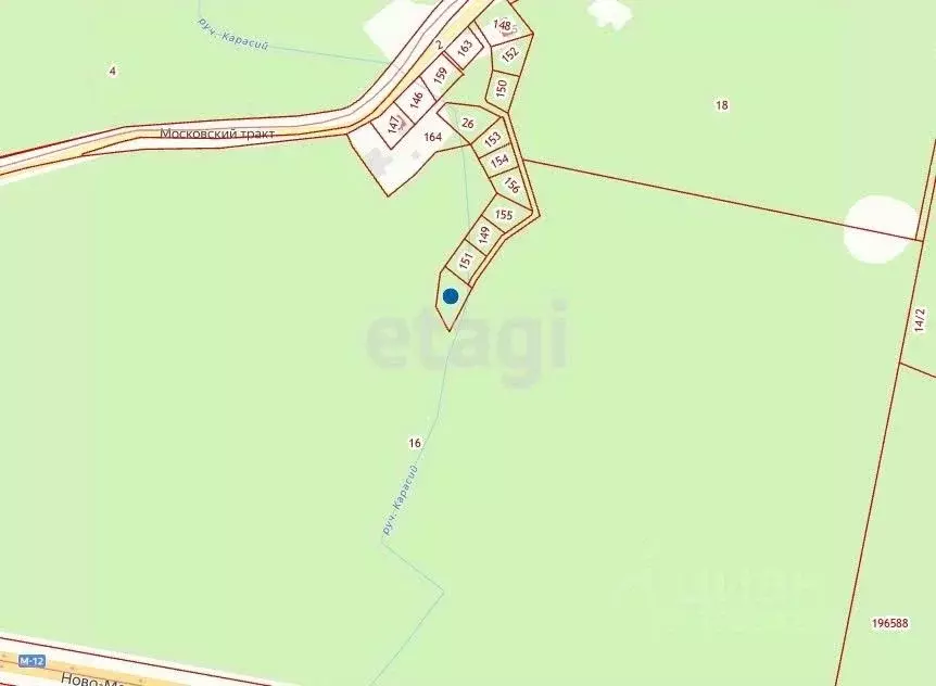 Участок в Свердловская область, Екатеринбург ВИЗ жилрайон,  (18.8 ... - Фото 2