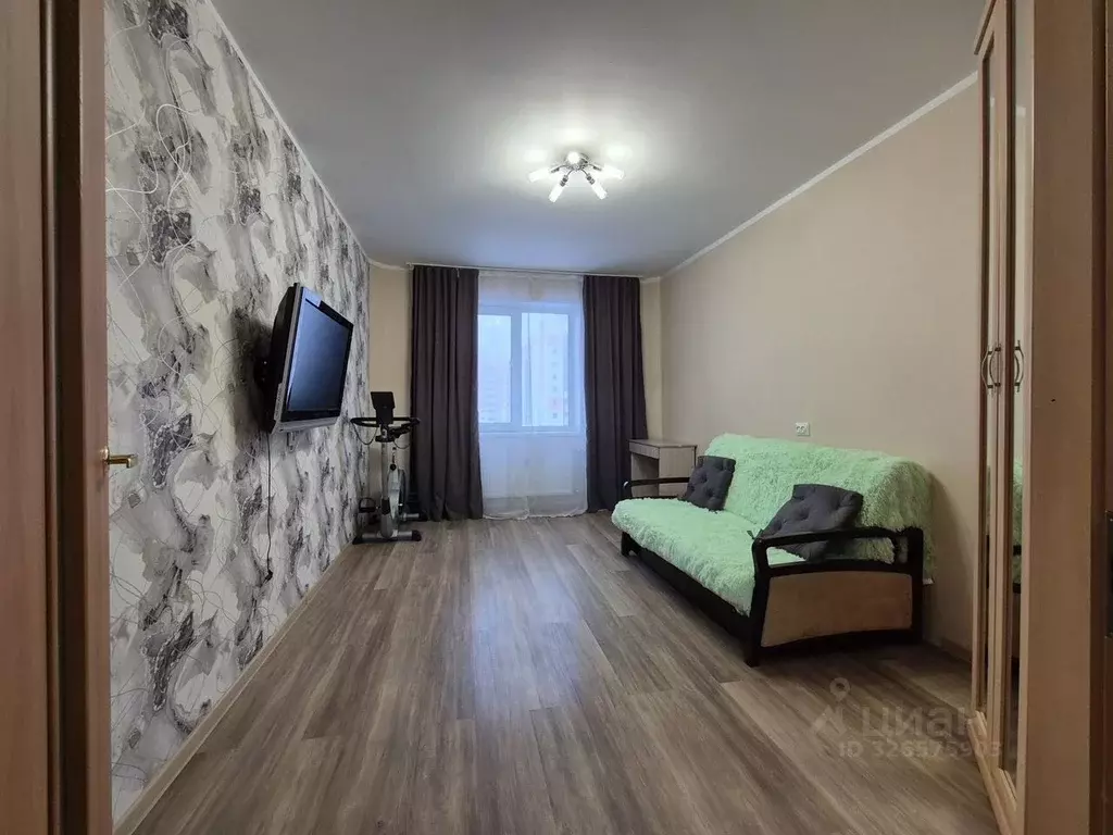 1-к кв. Ленинградская область, Всеволожск ул. Джанкойская, 1к1 (35.0 ... - Фото 2