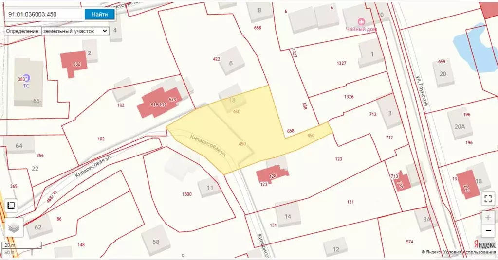 Участок в Севастополь с. Орлиное, ул. Кипарисовая, 18 (9.0 сот.) - Фото 2