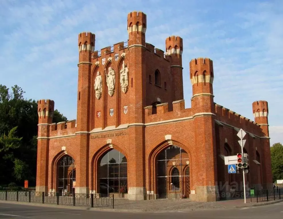 1-к кв. Калининградская область, Калининград Юбилейная ул., 12 (42.0 ... - Фото 1