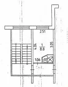 Квартира-студия, 10,1 м, 4/5 эт. - Фото 0