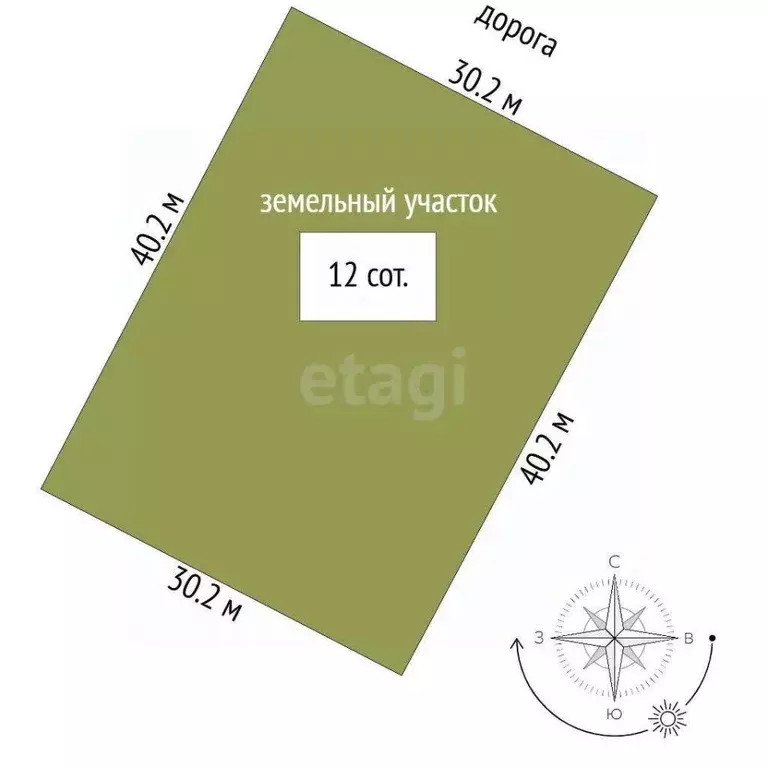 Участок в Тюменская область, Нижнетавдинский муниципальный округ, д. ... - Фото 1