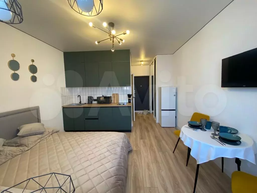 Квартира-студия, 25 м, 13/16 эт. - Фото 1