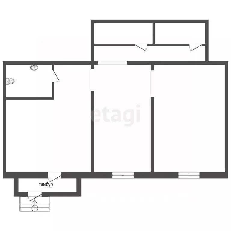 Офис в Ямало-Ненецкий АО, Ноябрьск ул. 8 Марта, 3 (80 м) - Фото 2