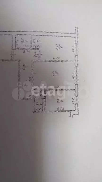 3-к. квартира, 66 м, 9/9 эт. - Фото 0