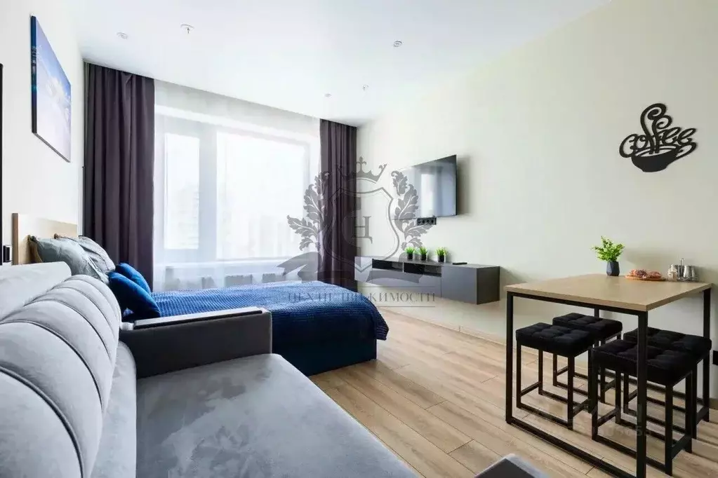 Студия Санкт-Петербург просп. Энергетиков, 8к2 (29.0 м) - Фото 1