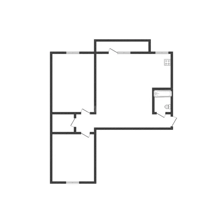 3-к кв. Алтайский край, Бийск ул. Феликса Дзержинского, 2 (59.1 м) - Фото 1