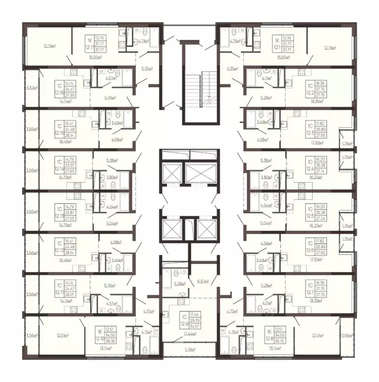 1-к кв. Крым, Евпатория просп. Ленина, 60 (38.06 м) - Фото 2