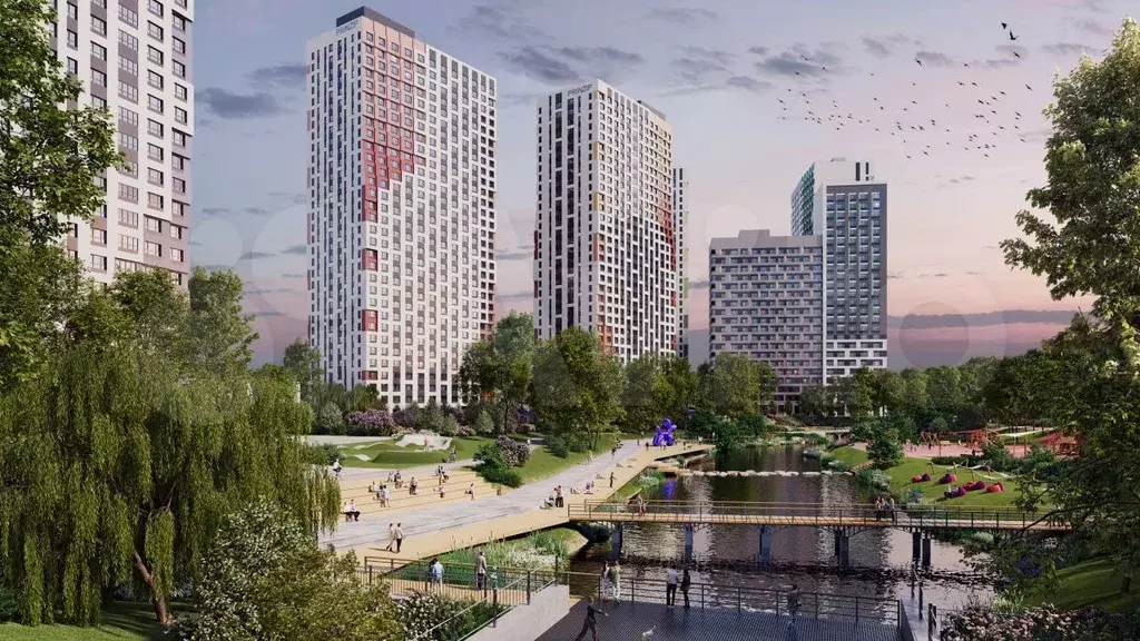 Квартира-студия, 30,2 м, 5/32 эт. - Фото 1