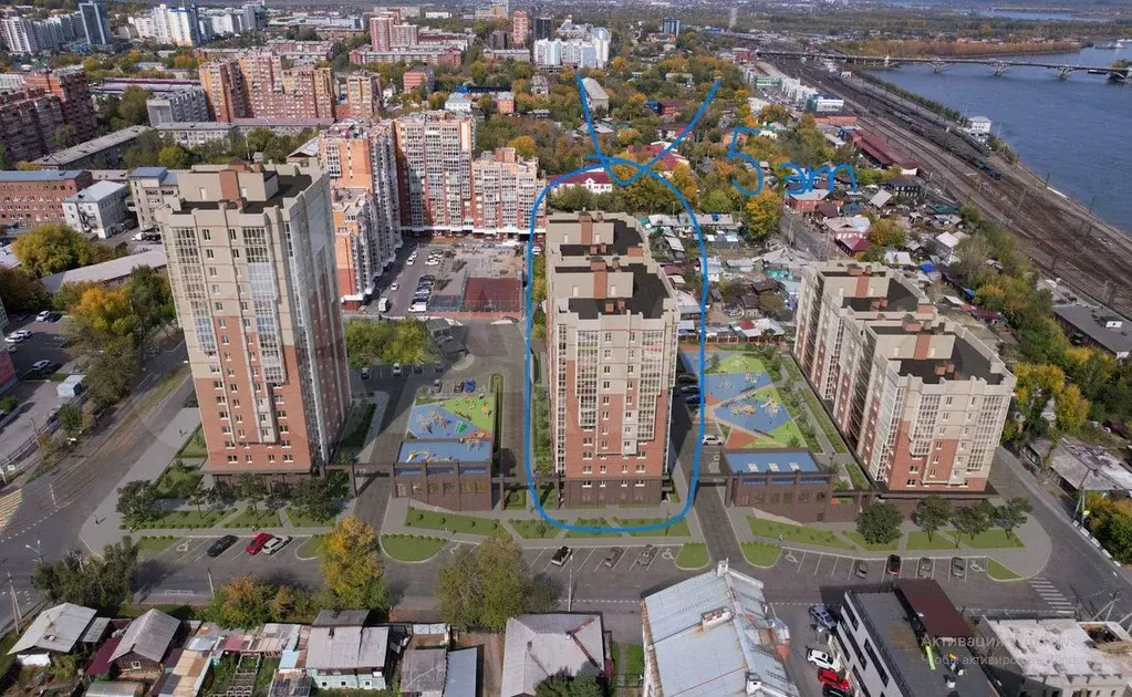 2-к. квартира, 73,5 м, 5/12 эт. - Фото 1
