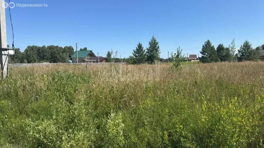 Участок в Быстровский сельсовет, коттеджный посёлок Экопарк (8 м) - Фото 0