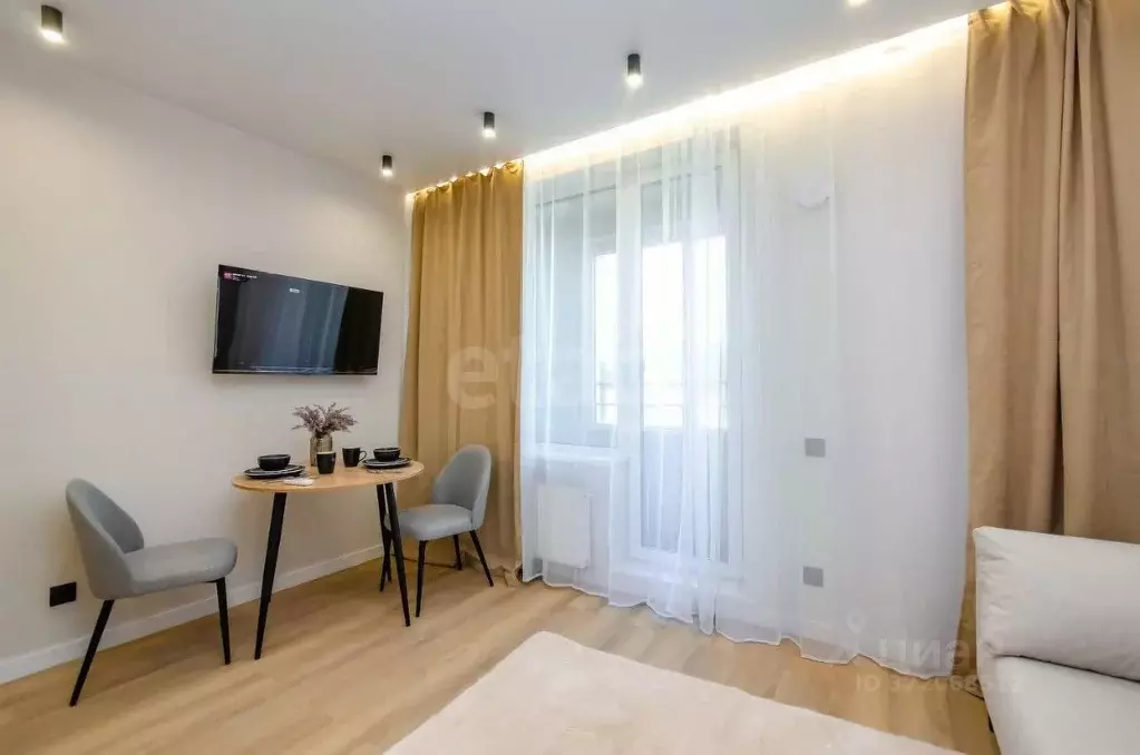 Студия Новосибирская область, Новосибирск ул. Прибрежная, 6 (27.2 м) - Фото 1