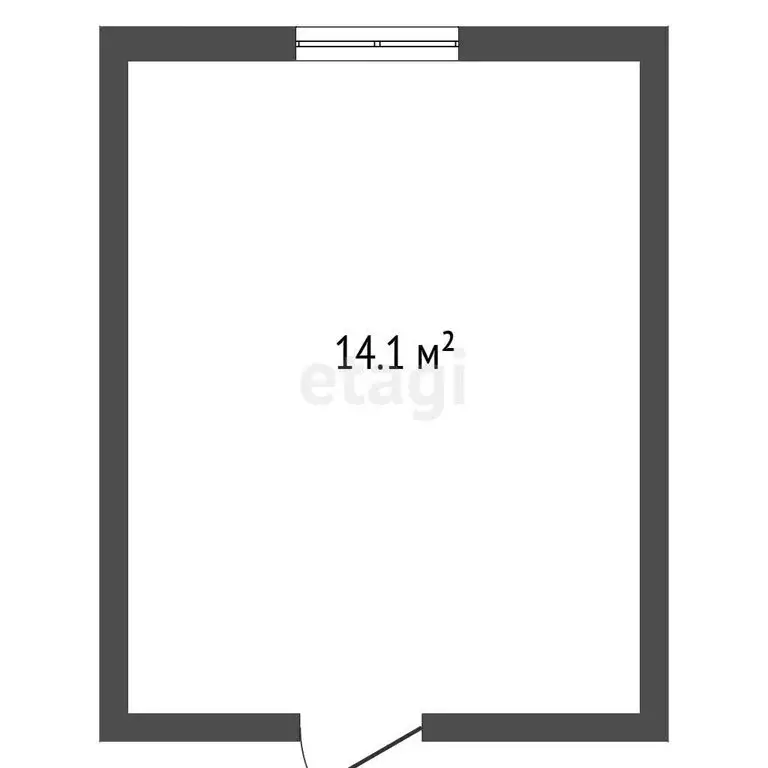 1к в -комнатной квартире (14 м) - Фото 2