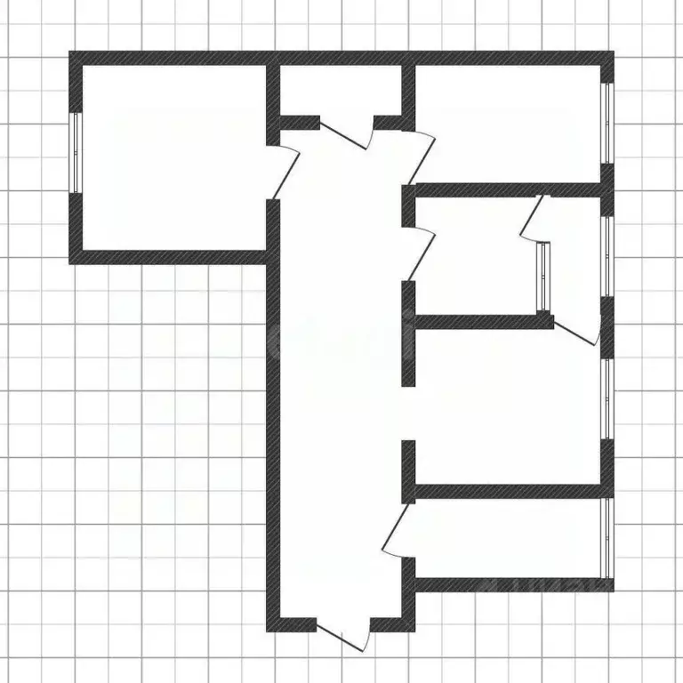 4-к кв. Курская область, Курск ул. Дзержинского, 65/2 (75.1 м) - Фото 1
