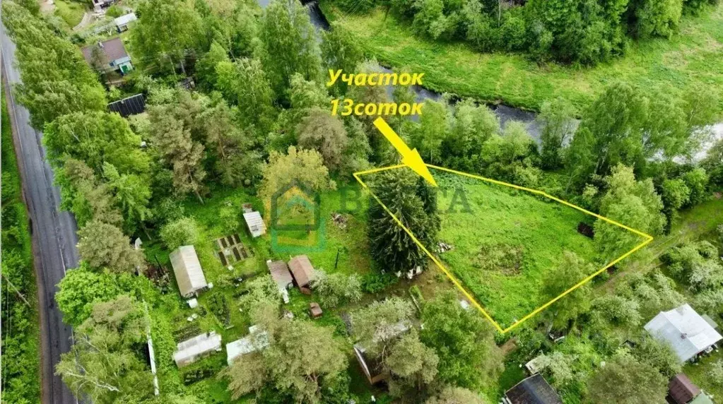 Участок в Ленинградская область, Кировский район, Павловское городское ... - Фото 1