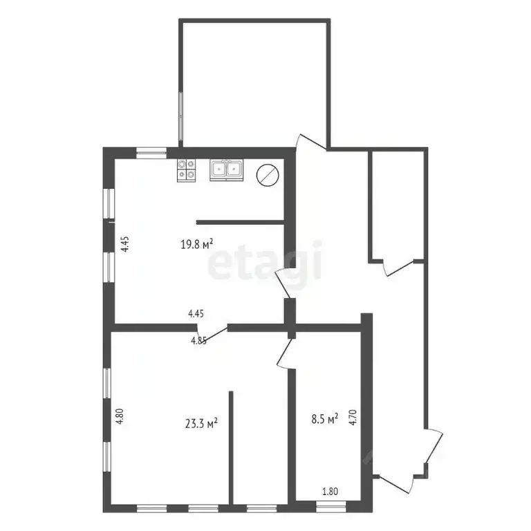 Дом в Нижегородская область, Выкса городской округ, Шиморское рп ул. ... - Фото 2