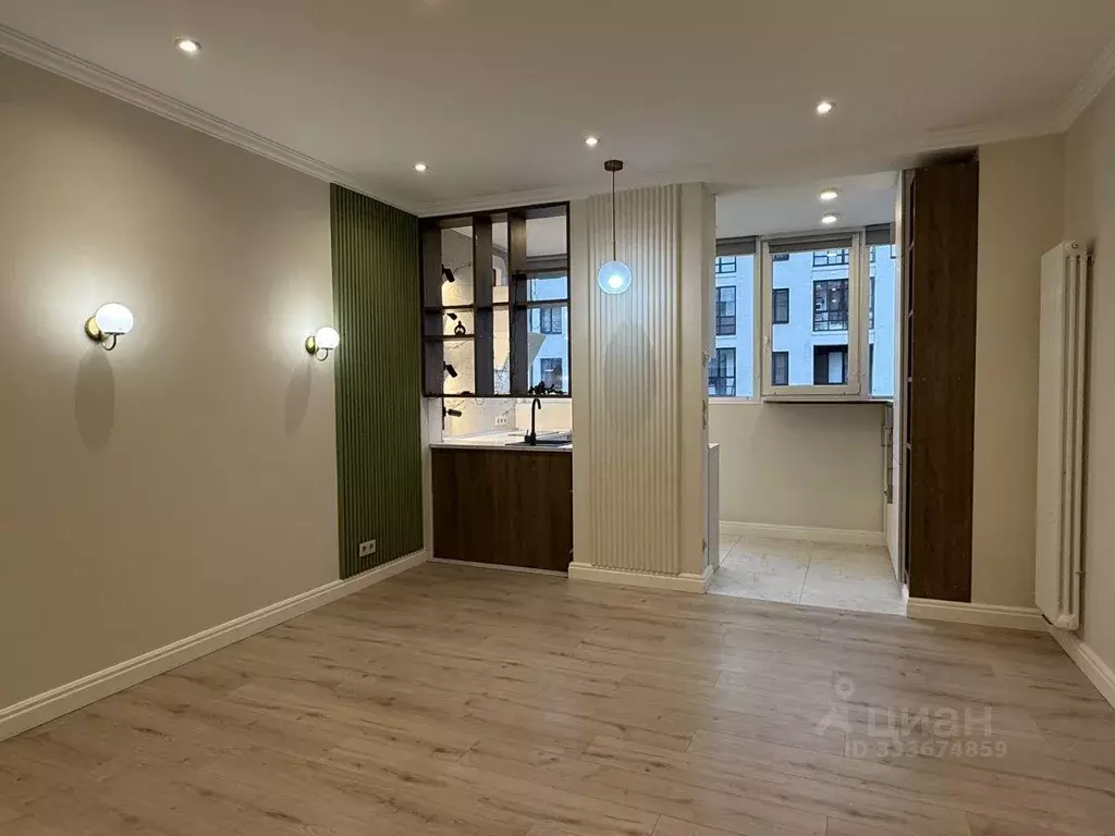 Квартира, студия, 27.6 м - Фото 1