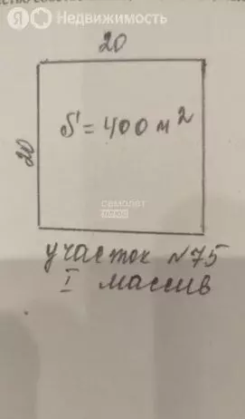 Участок в Липецк, СНП Спутник (4 м) - Фото 1