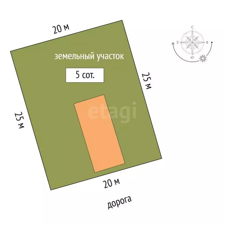 Дом в Судак, улица Манджил (58.6 м) - Фото 2