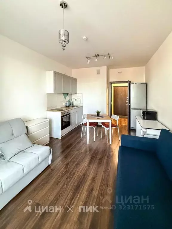 Студия Санкт-Петербург Железнодорожный просп., 14к3 (23.7 м) - Фото 1