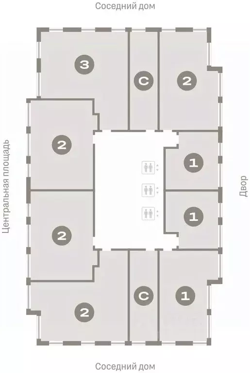 Студия Новосибирская область, Новосибирск Европейский Берег мкр,  ... - Фото 1