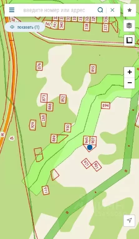 Участок в Мурманская область, Мурманск Лесная ул. (12.23 сот.) - Фото 0