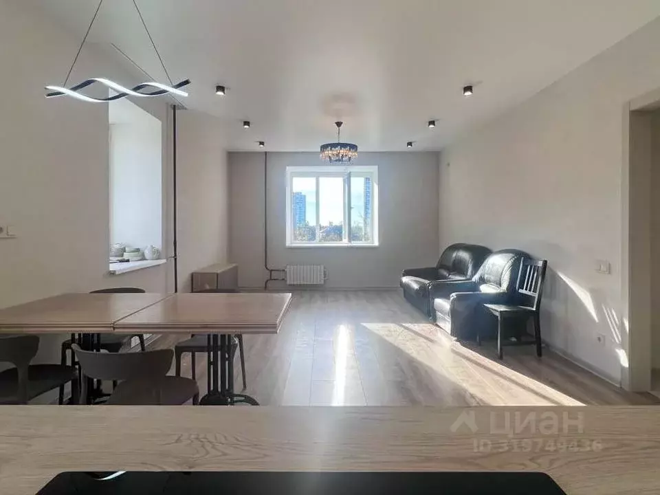 3-к кв. Татарстан, Казань ул. Заря, 16 (85.2 м) - Фото 2