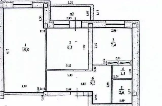 2-к кв. Ульяновская область, Ульяновск просп. Гая, 20 (49.2 м) - Фото 2